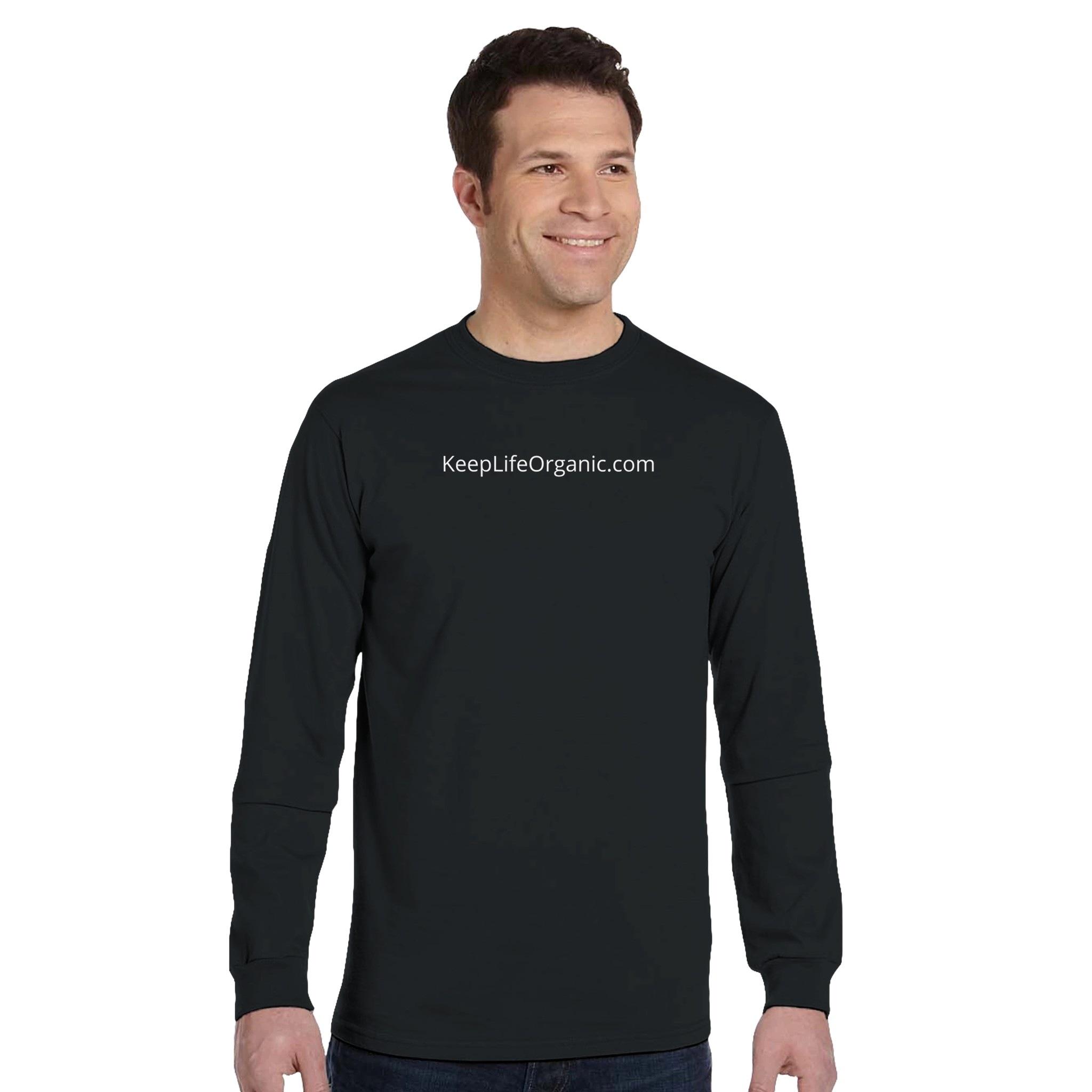 Organic Classic Long-Sleeve T-Shirt | Econscious EC1500 Black